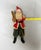 Red Christmas Antique Japanese Composition Santa Claus With Bottle Brush Tree, Circa 1930s For Sale - Image 8 of 8