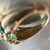 1970s 1970s Four Emerald Ring 1.05 CTW in 14k Yellow Gold Size 5.75 For Sale - Image 5 of 7
