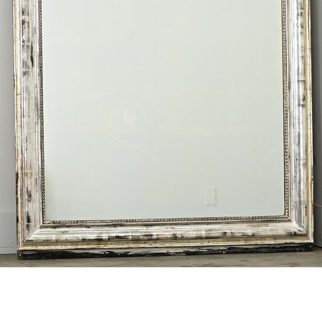 French French 19th Century Silver Gilt Louis Philippe Mirror For Sale - Image 3 of 9