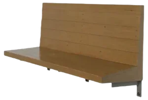 Wall Mounted Bench by Dom Hans Van Der Laan, 1970s