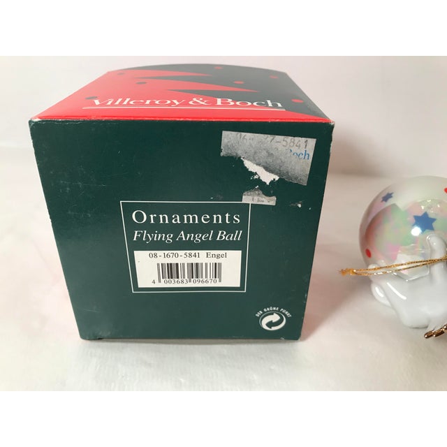 1990s Vintage Villeroy & Boch Flying Angel Ornament & Box 2 Pieces Chairish