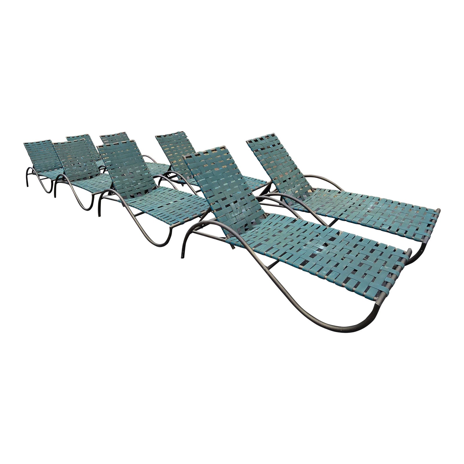 Mid 20th Century Tropitone for Brown Jordan Outdoor Chaise Lounge