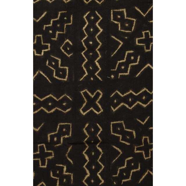 Bogolan or Bogolanfini is a Malian name for the traditional African mud cloth made in Mali. In the Bamana language, the...
