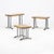 Mid-Century Brutalist Mimiset Nesting Tables, Set of 3 For Sale - Image 10 of 11
