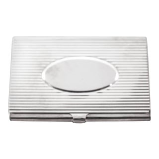 Sterling Card Holder For Sale