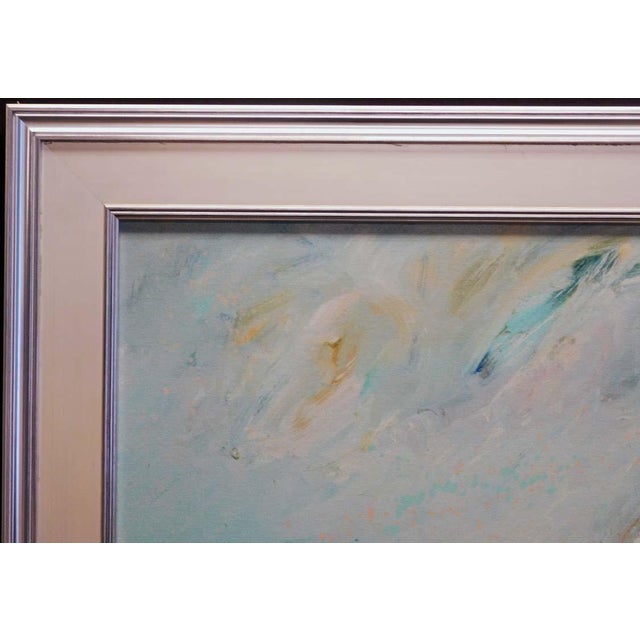 Impressionist Earl Biss "Riding Below Pryor Gap With a Group of Dogs" Giclee New Custom Framed For Sale - Image 3 of 4