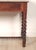 18th Century English Oak Barley Twist Tavern Table With Drawer, 18th Century For Sale - Image 5 of 11