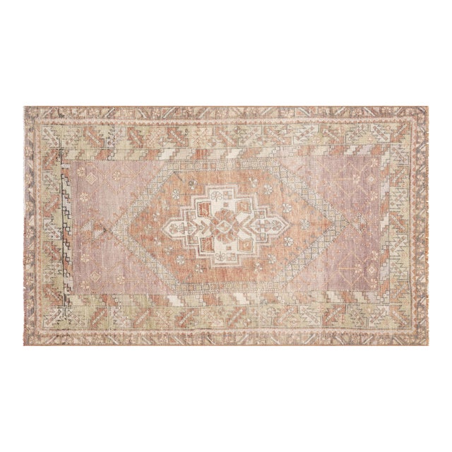 1960s Turkish Oushak Rug For Sale