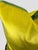Chartreuse Chartreuse Velvet Box Pillow Pair Cord Green Tape For Sale - Image 8 of 10
