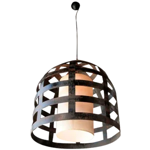 Ma-39s Custom Cage Chandelier 20th Century