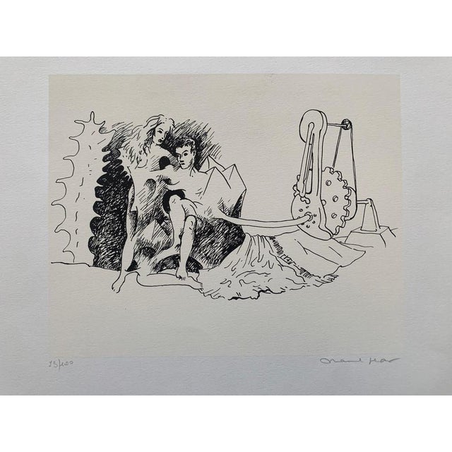 Marcel Jean, Surrealist Composition, 1960s, Lithograph For Sale - Image 6 of 6