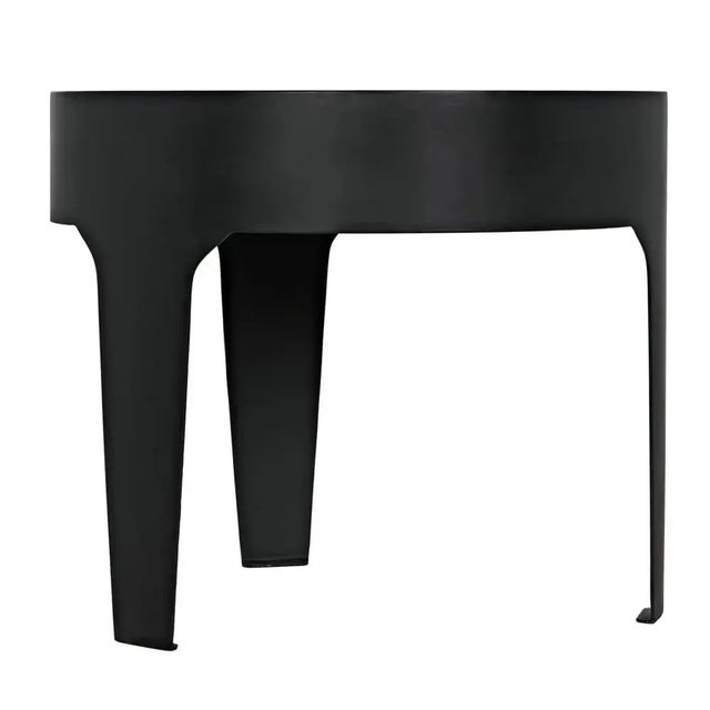 Not Yet Made - Made To Order NOIR Cylinder Side Table, Large For Sale - Image 5 of 6