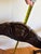 Vintage Savonarola Chairs – Carved Wood & Leather Sling Seats (Pair) For Sale - Image 4 of 5