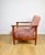 GFM-142 Armchair in Pink Long Hair Upholstery attributed to Edmund Homa, 1970s For Sale - Image 6 of 12