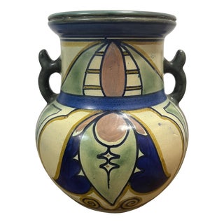 Damascus Amphora Vase from Plateelbakkerij Zuid-Netherlands, 1910s For Sale
