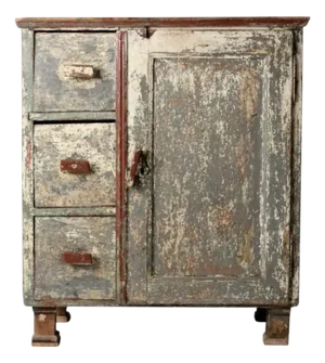 Antique Primitive Farmhouse Cabinet