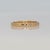Metal Diamond Band Minimalist Design: Solid 14k Gold – Round Diamond Fine Jewelry, Size 6.75 For Sale - Image 7 of 9