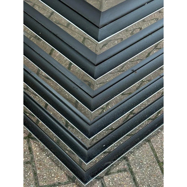 Mid-Century Chrome Console Table For Sale - Image 4 of 13