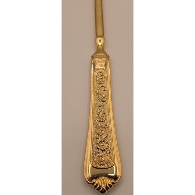 Late 20th Century Late 20th Century International Silver Company Vintage Silver Plate Gravy Ladle For Sale - Image 5 of 9