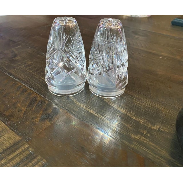 The Gorham Cherrywood Lead Crystal Salt and Pepper Shaker Set is a beautiful and elegant addition to any dining table. The...