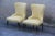 Mid-Century Modern Set of Mid-Century Italian Wood & Brass Armchairs, 1950s For Sale - Image 3 of 15