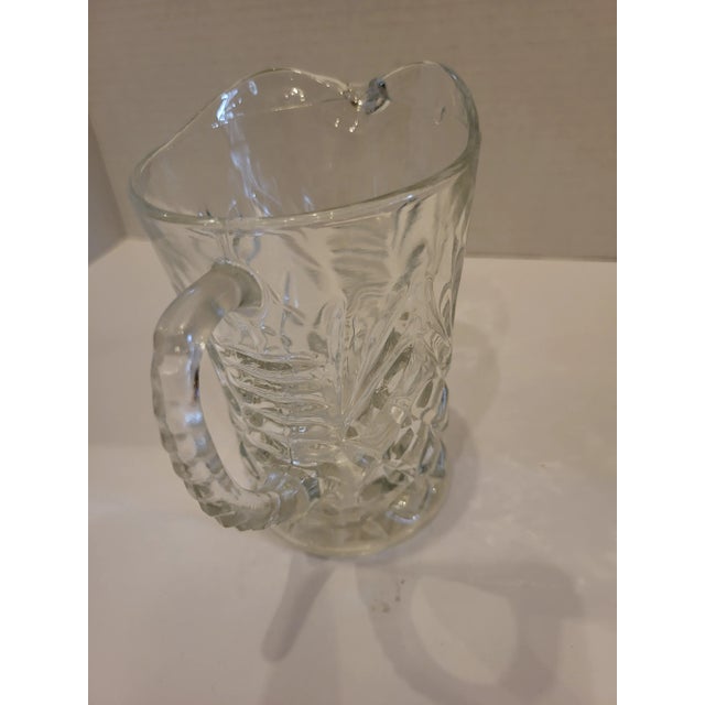 Early 20th Century Vintage Cut Glass Creamer For Sale - Image 5 of 6