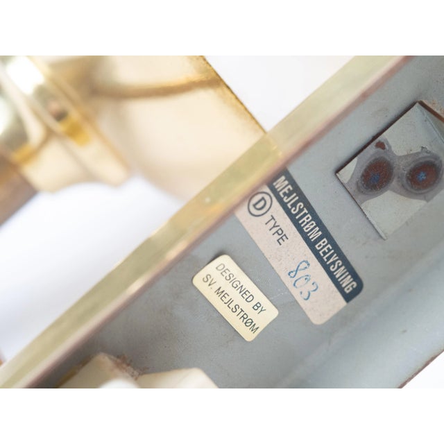 Danish Wall Lamps by Svend Mejlstrom, 1960s, Set of 2 For Sale - Image 9 of 10