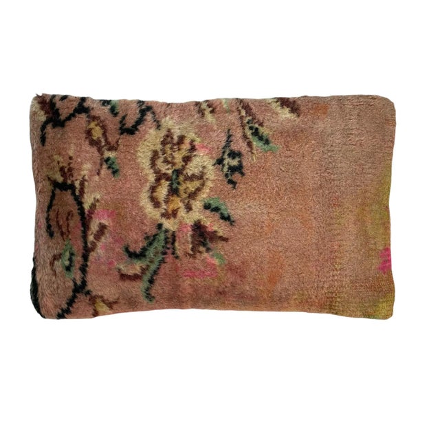 Brown Vintage Turkish Handmade Cushion Cover For Sale - Image 8 of 11