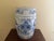 Blue Blue and White Porcelain Chinoiserie Chinese Garden Stool or Side Table For Sale - Image 8 of 10