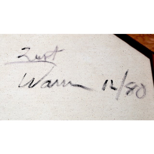 Artist: Russ Warren, American (1951 - ) Title: Adam and Eve Year: 1980 Medium: Oil on Canvas, signed verso Size: 56 x 49...