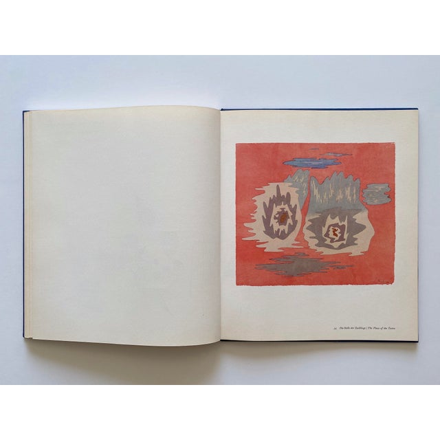 Paul Klee " Watercolors Drawings Writings " Vintage 1969 Lithograph Print Mid Century Modernist Hardcover Art Book For Sale - Image 15 of 18