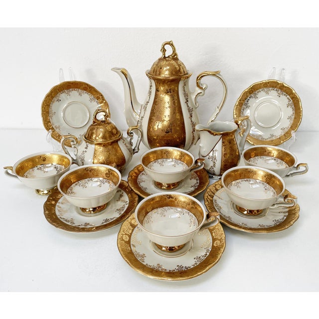 Tea Set for 5 from RKW, 1960s, Set of 13 For Sale - Image 11 of 16