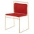 Gold Mid-Century Tulu Chair with Chrome Frame by Kazuhide Takahama for Cassina For Sale - Image 8 of 12
