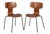 3103 Hammer Chairs by Arne Jacobsen for Fritz Hansen, 1960s, Set of 2 For Sale