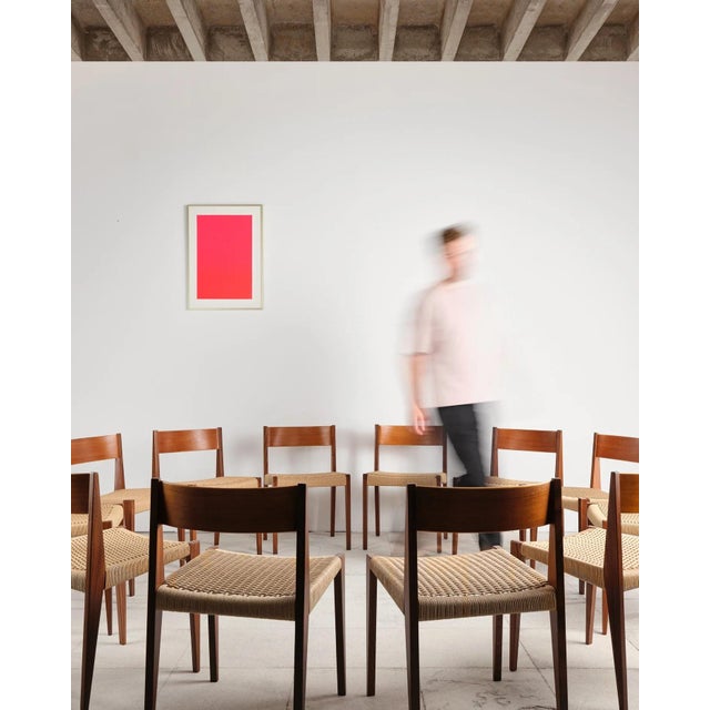 Wood Pia Dining Chairs in Walnut and Teak by Poul Cadovius, Denmark, 1950s, Set of 12 For Sale - Image 7 of 18