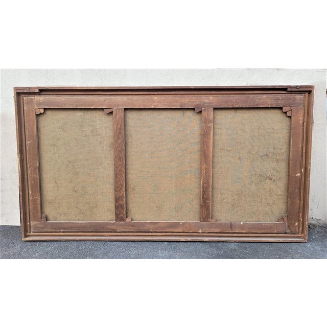 Neoclassical Scene Depicting Young Emperor with Muses, 19th Century, Large Oil on Canvas, Framed For Sale - Image 17 of 18