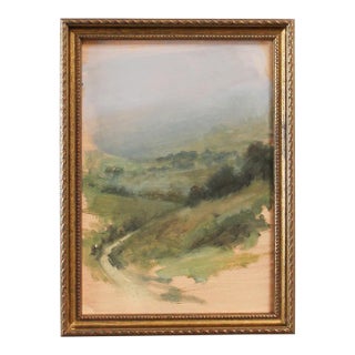 Original Oil Jess Blazejewski Landscape, Framed For Sale