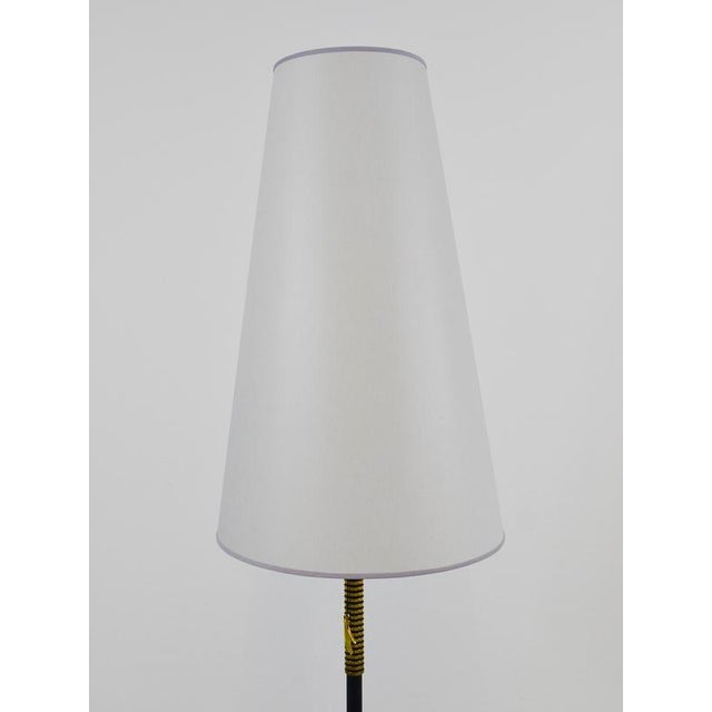 Mid-Century Brass Floor Lamp by Rupert Nikoll for Carl Aubock, Austria, 1950s For Sale - Image 15 of 16