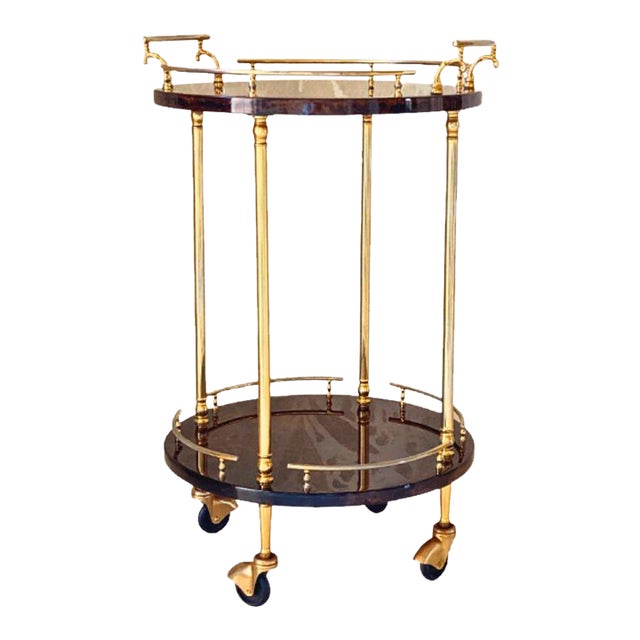 Circa 1960 Aldo Tura Drinks Table For Sale