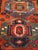 Antique Caucasian Kazak Rug, Hand-Knotted Wool Pile, Geometric Design, Red & Blue, 5' x 7' For Sale - Image 10 of 12