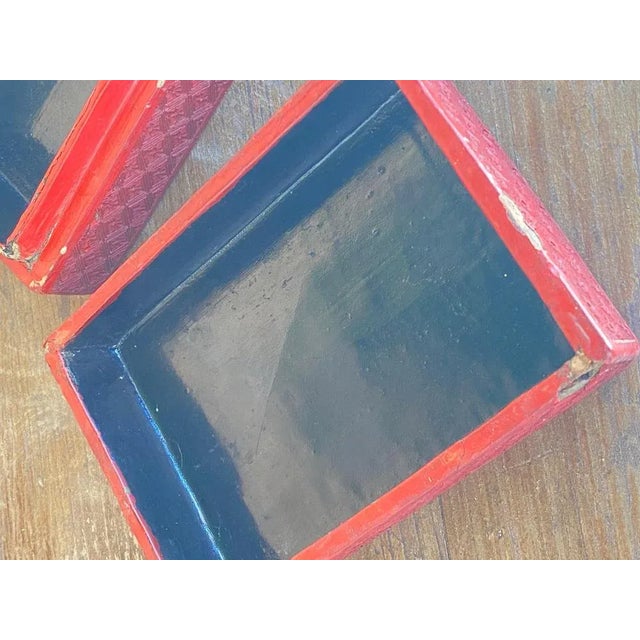 Antique Chinese Lacquered Box and Cover, 1880s For Sale - Image 3 of 10
