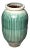 1870s Japanese Shigaraki Ceramic Storage Jar With Celadon Glaze, Meiji Period For Sale