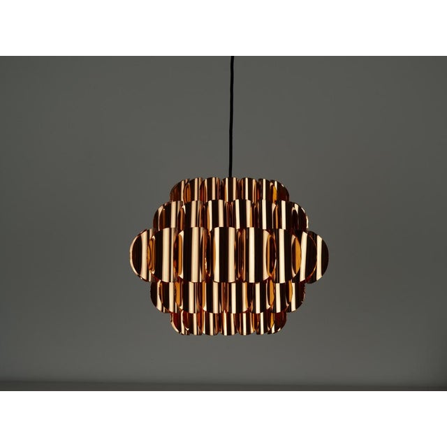 Copper lamp designed by Thorsten Orrling. Solid copper, excellent quality. Dimensions: diameter 40cm height 35cm The lamp...