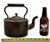 Excellent Smaller Size Antique Classic American Style Hand Wrought Solid Copper Tea Kettle - Circa Early 19th Century For Sale - Image 17 of 18