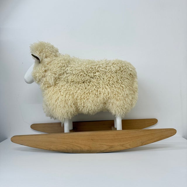 Rocking Sheep by Hanns Peter Krafft for Meier, 1980s For Sale - Image 11 of 18