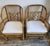 Brown Mid 20th Century Brighton Pavilion Style Bamboo Chairs - A Pair For Sale - Image 8 of 12