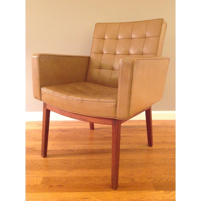 Wood Vincent Cafiero Mid-Century Modern Armchair for Knoll For Sale - Image 7 of 11