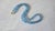 Contemporary Aquamarine Faceted Beaded Necklace With 14k Gold Clasp For Sale - Image 3 of 8