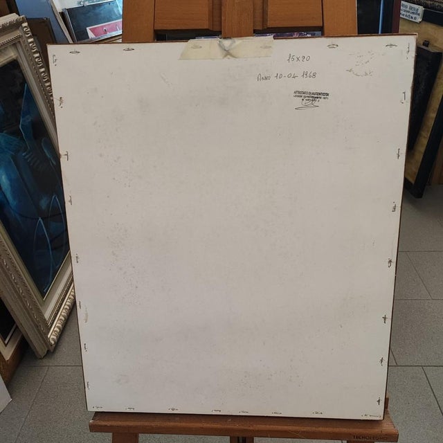 Orfeo Tamburi, 1968, Mixed Media For Sale - Image 6 of 9