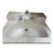 Crane Drexel 1940s Porcelain Sink Original Faucet, Insides Rebuilt For Sale